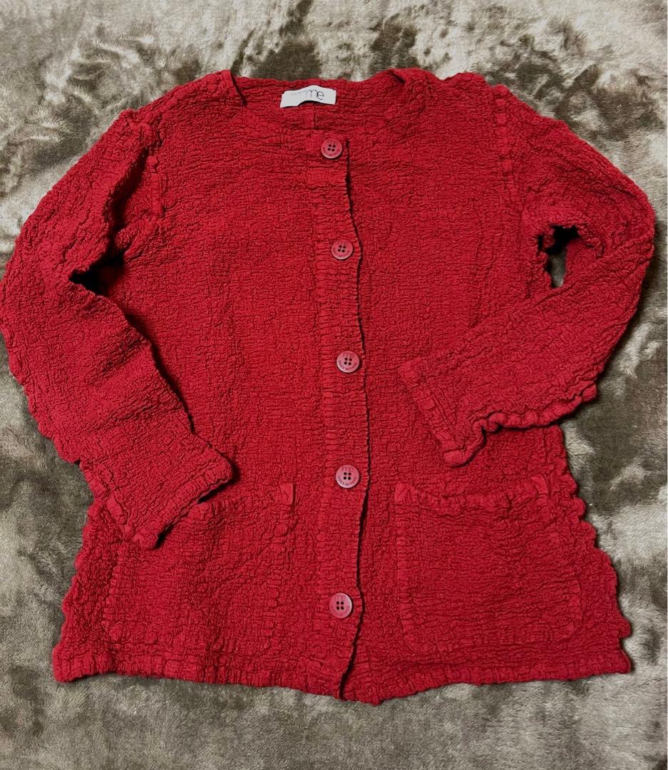 ISSEI MIYAKE me ノーカラージャケット　長袖