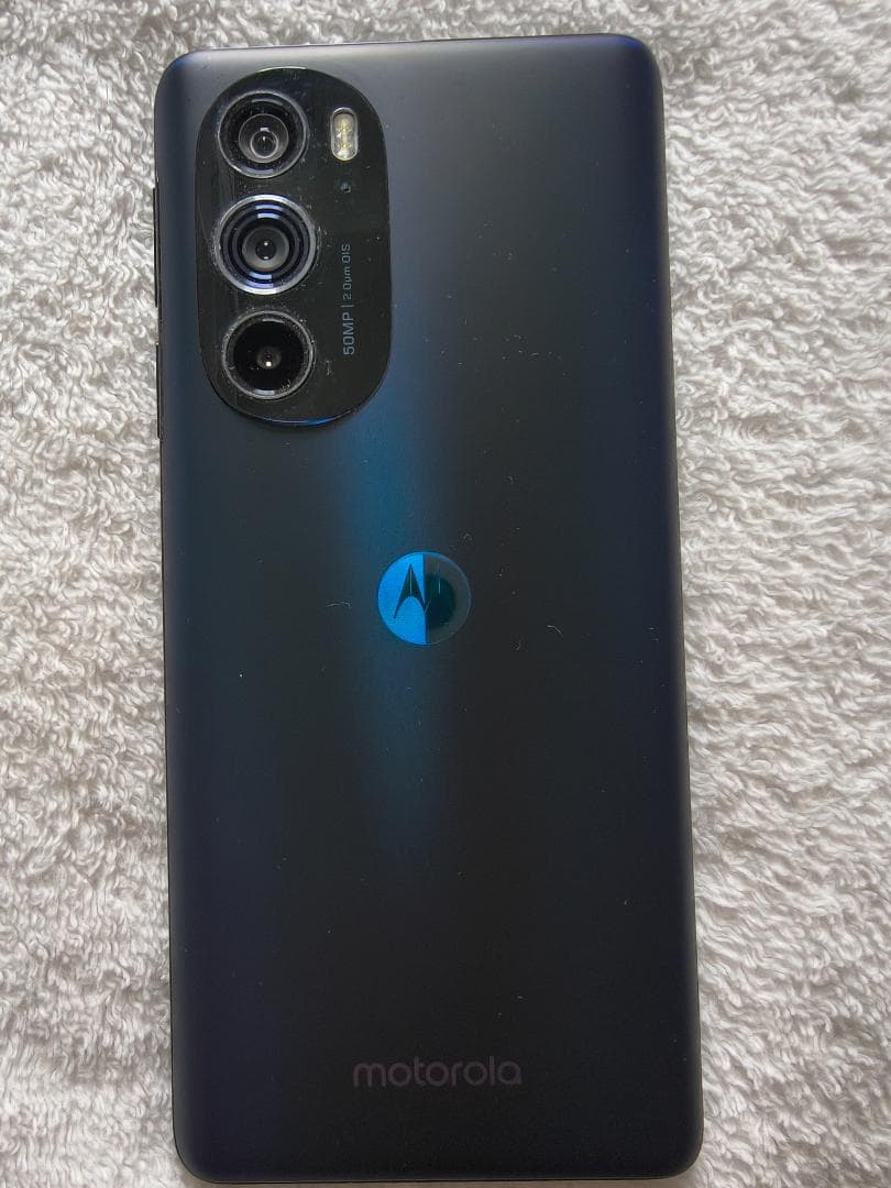 瀬*ン様 Motorola Moto Edge 30 pro 本体 コスモブルー