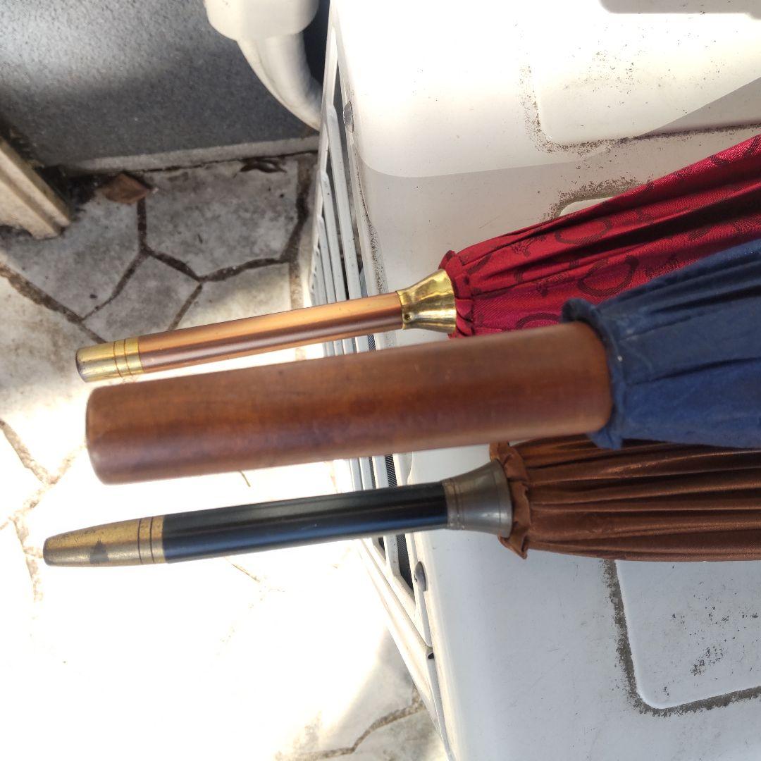 ブランド高級傘、エルメス、ディオール、FENDI、3本まとめ売り