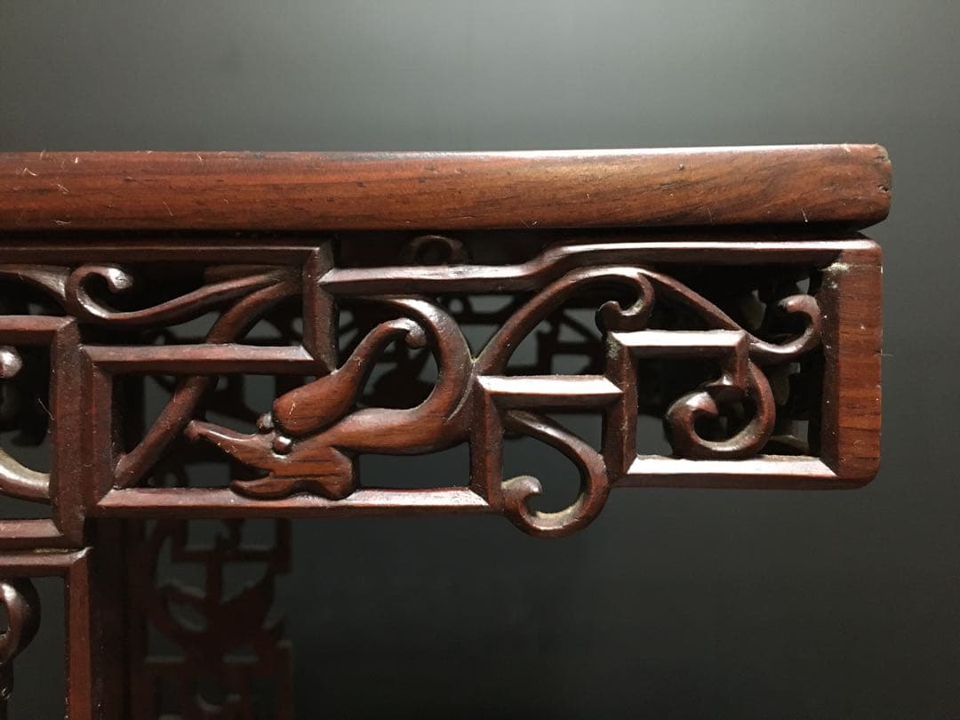 骨董　時代物　花台飾台