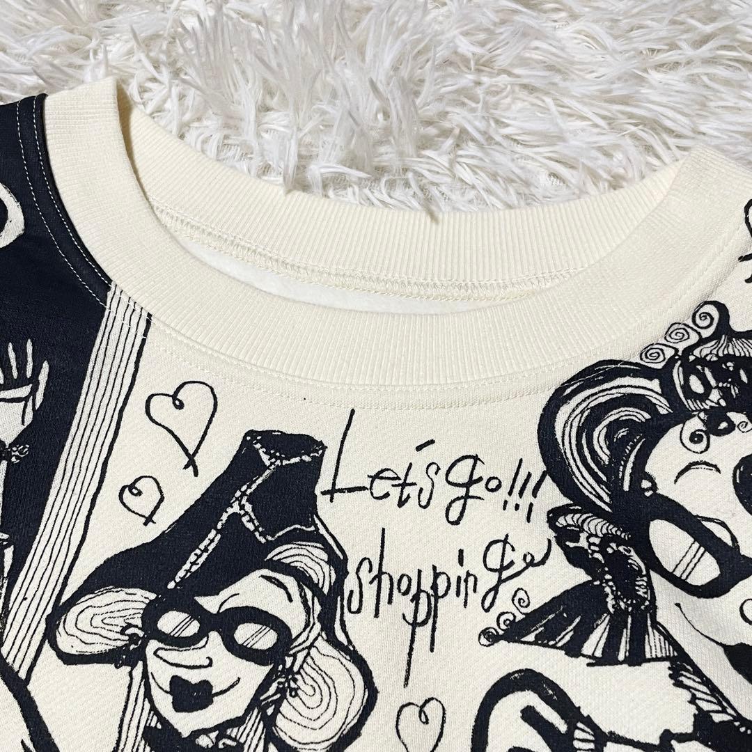 【いちご】OLLEBOREBLA アルベロベロ スウェット トレーナー M