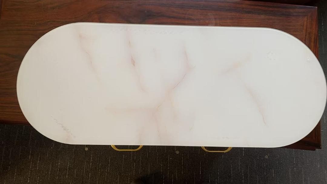 【三色変化LEDミラー 】ホワイトドレッサー訳あり品201-100-02