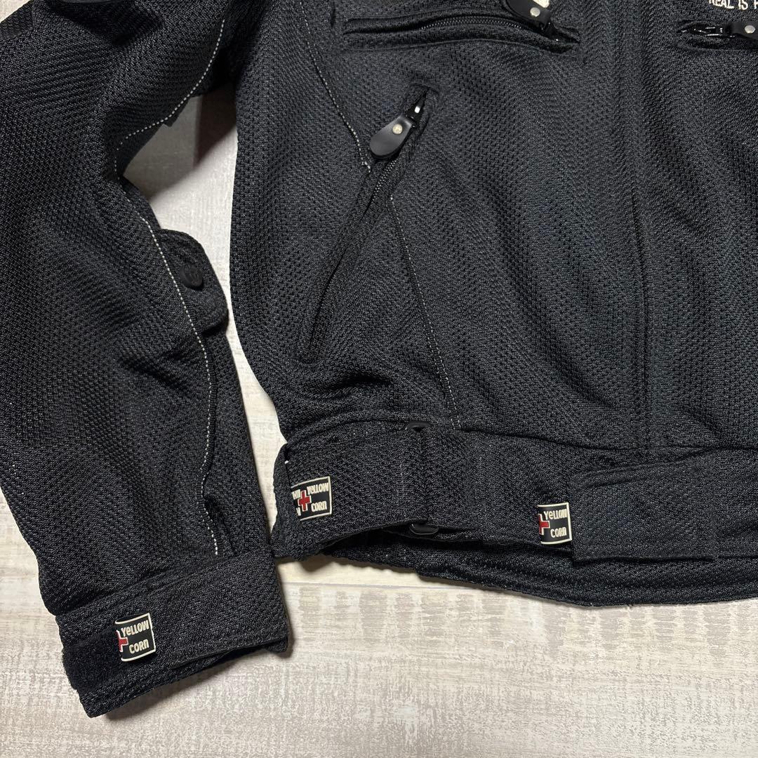 イエローコーン★ライダース★バイカーズ★メッシュジャケット【メンズ サイズM】