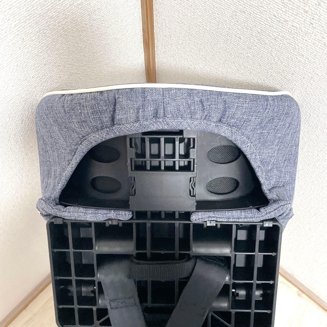 未使用級 日本育児 トラベルベストEC+ デニム チャイルドシート