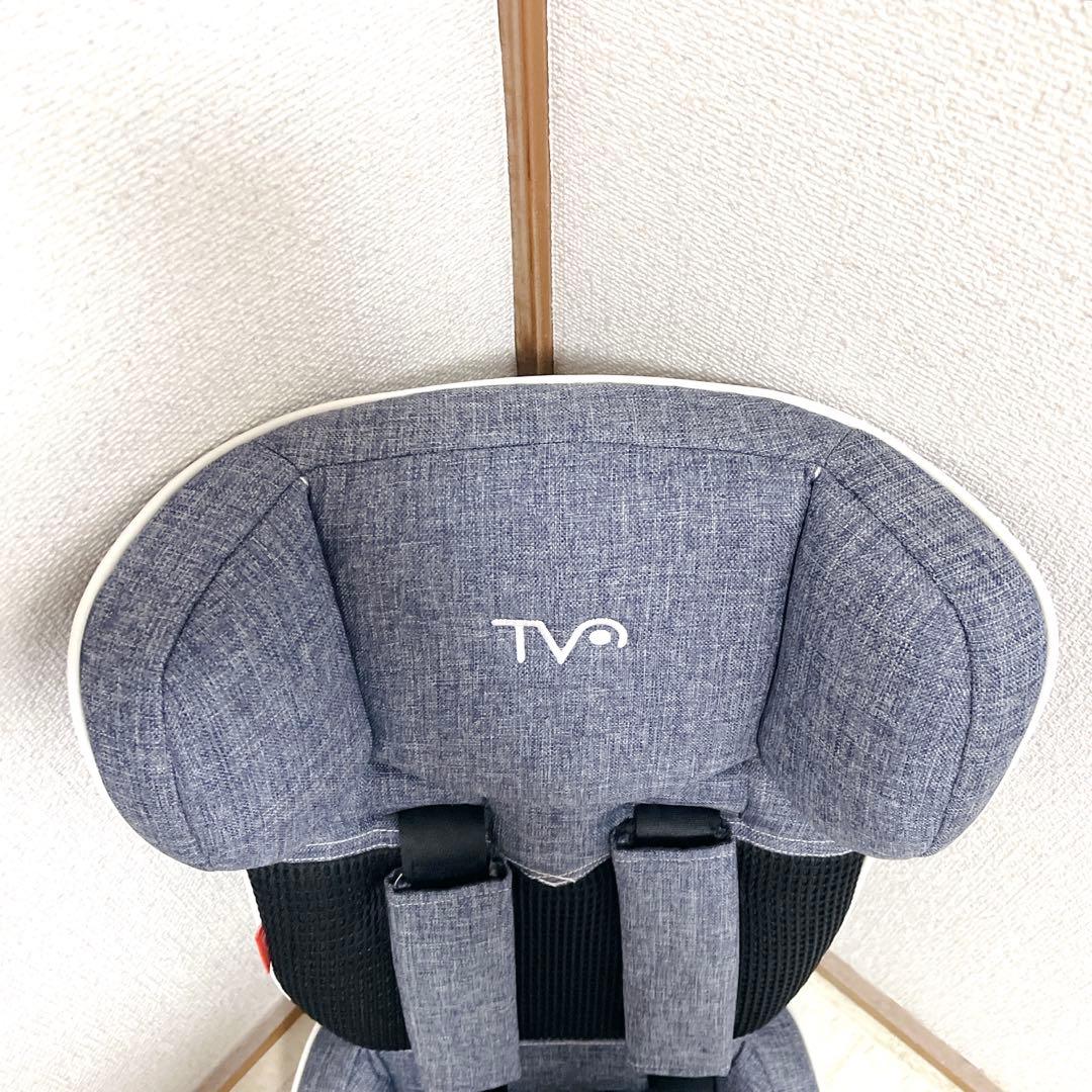 未使用級 日本育児 トラベルベストEC+ デニム チャイルドシート