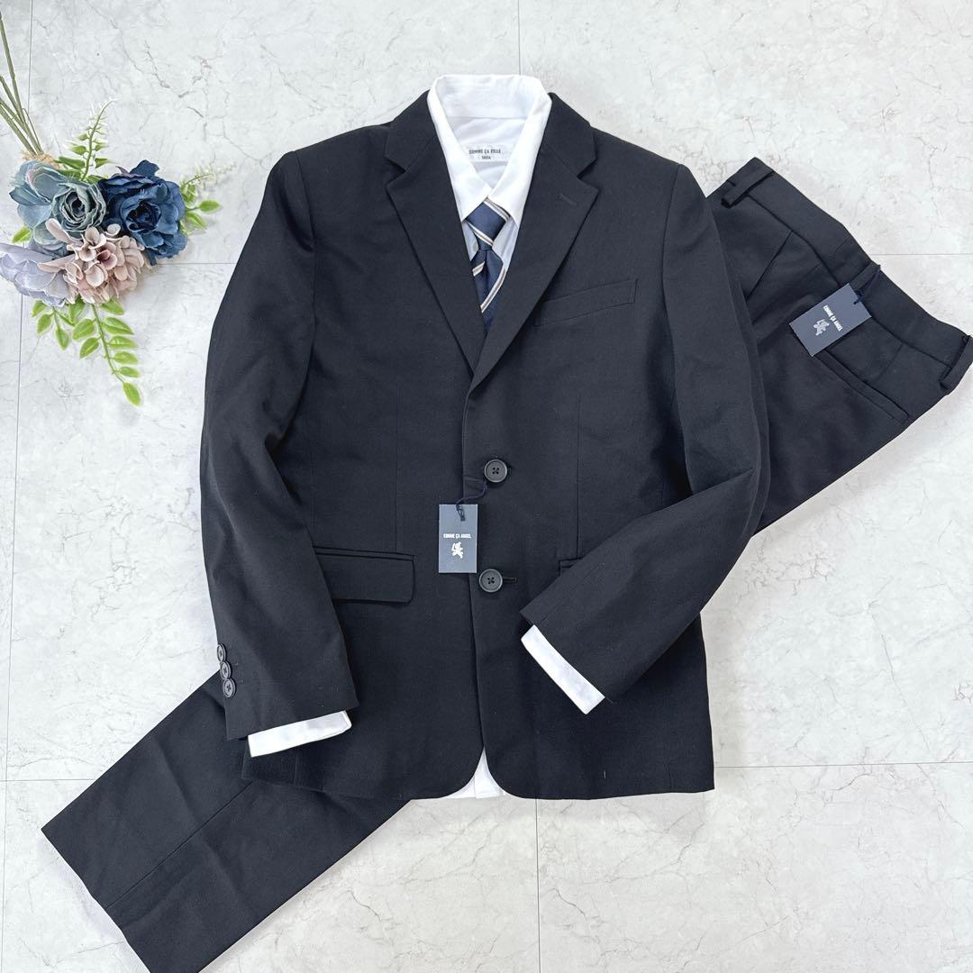 新品タグ付き⭐︎140㎝　COMMECAANGEL スーツフルセット　男の子　卒服