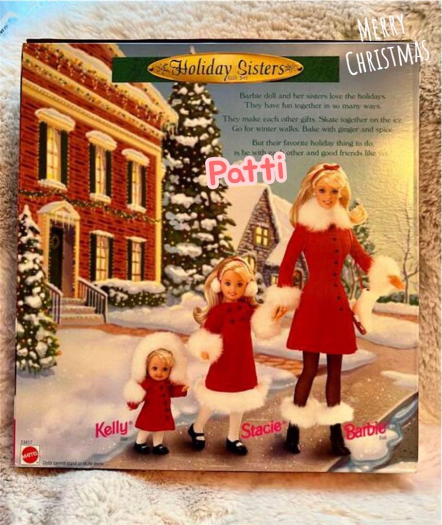 Barbie★クリスマスset✴︎バービー人形3体set✴︎未開封★