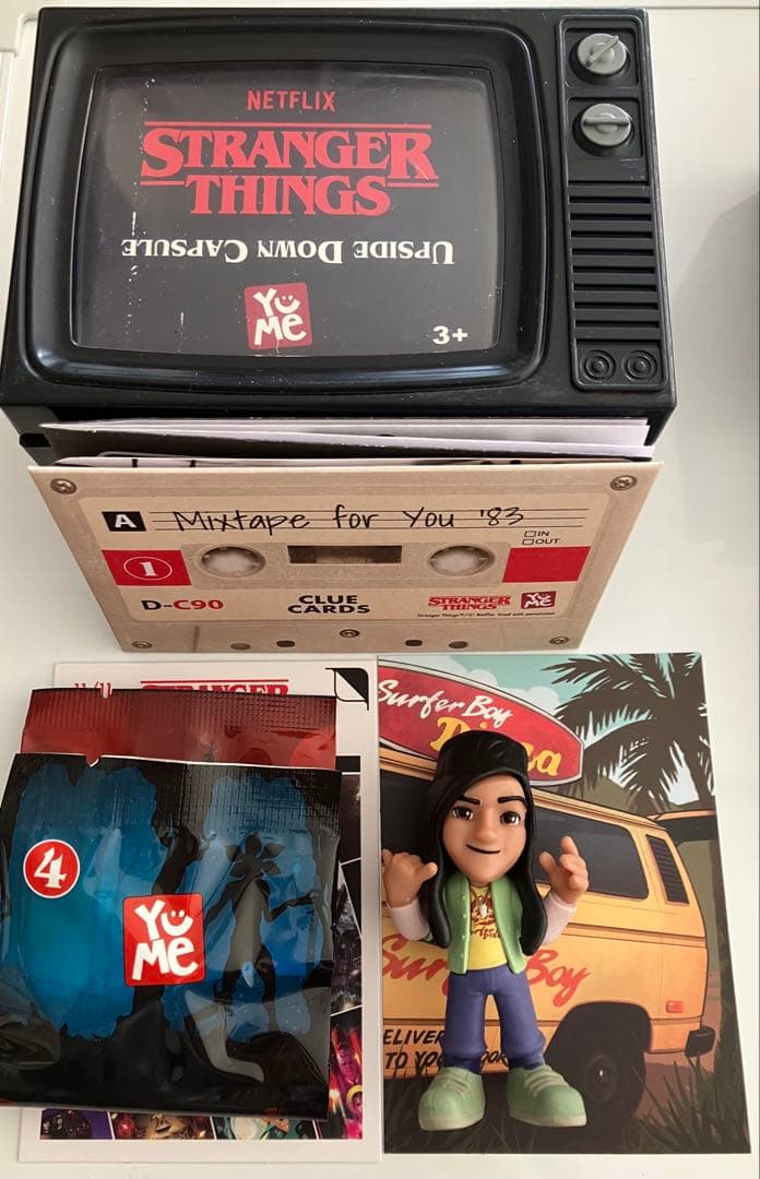 Netflix ストレンジャーシングス トレーディングフィギュア スティーブ