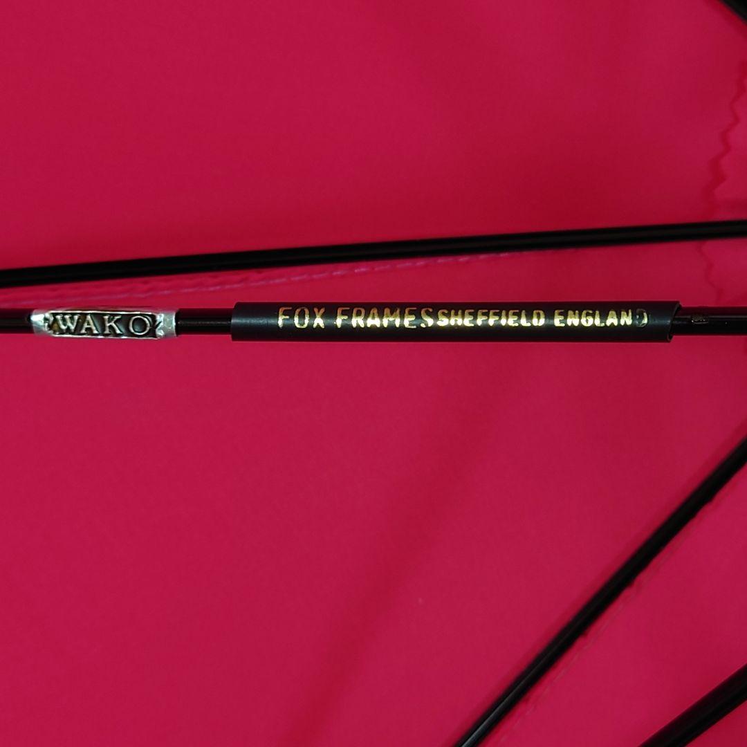 英国製高級傘FOX UMBRELLAS フォックスアンブレラレッド〜ピンク長傘