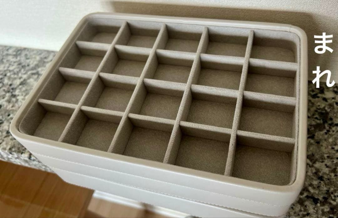 新品未使用 cullent ジュエリーボックス レイヤージュエルケース