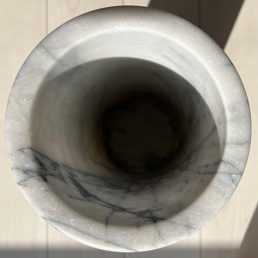 イタリア製　大理石　ヴィンテージ　傘立て　マーブルアンブレラスタンド