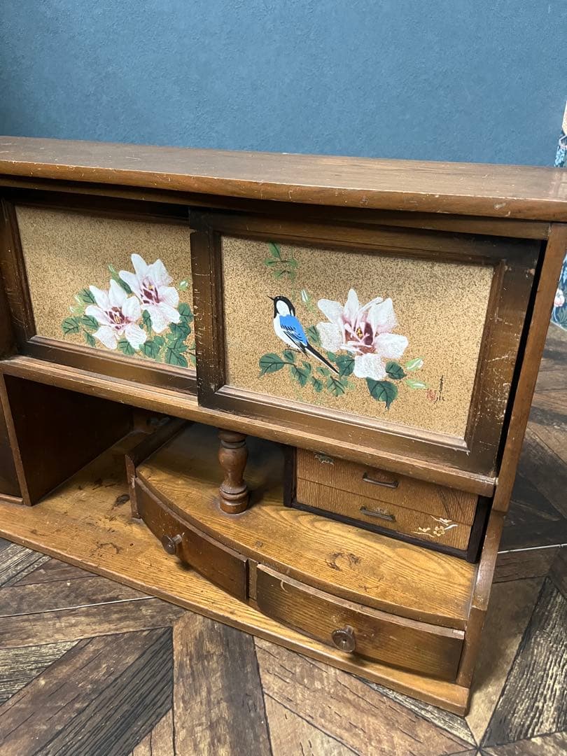 戸棚 昭和レトロ 当時物 インテリア 茶箪笥