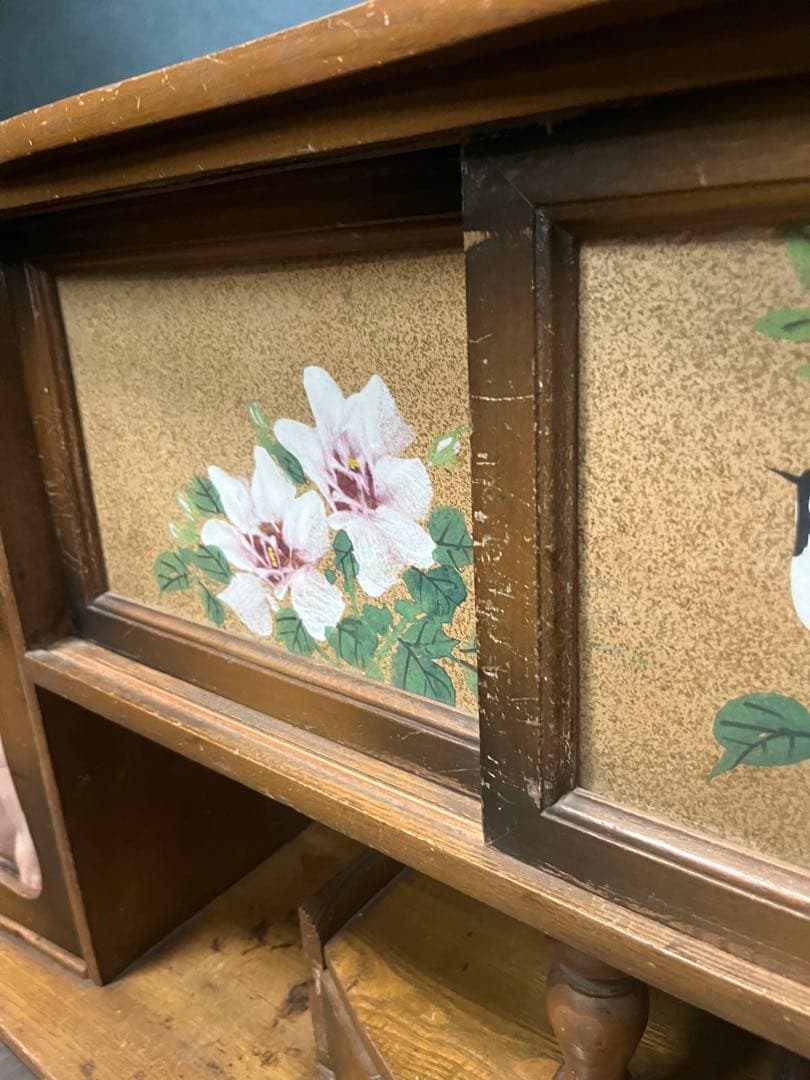 戸棚 昭和レトロ 当時物 インテリア 茶箪笥