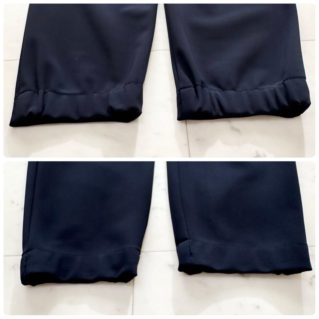 【美品】Theory セオリー トラベルスーツ ジャージー ビジネス ネイビー