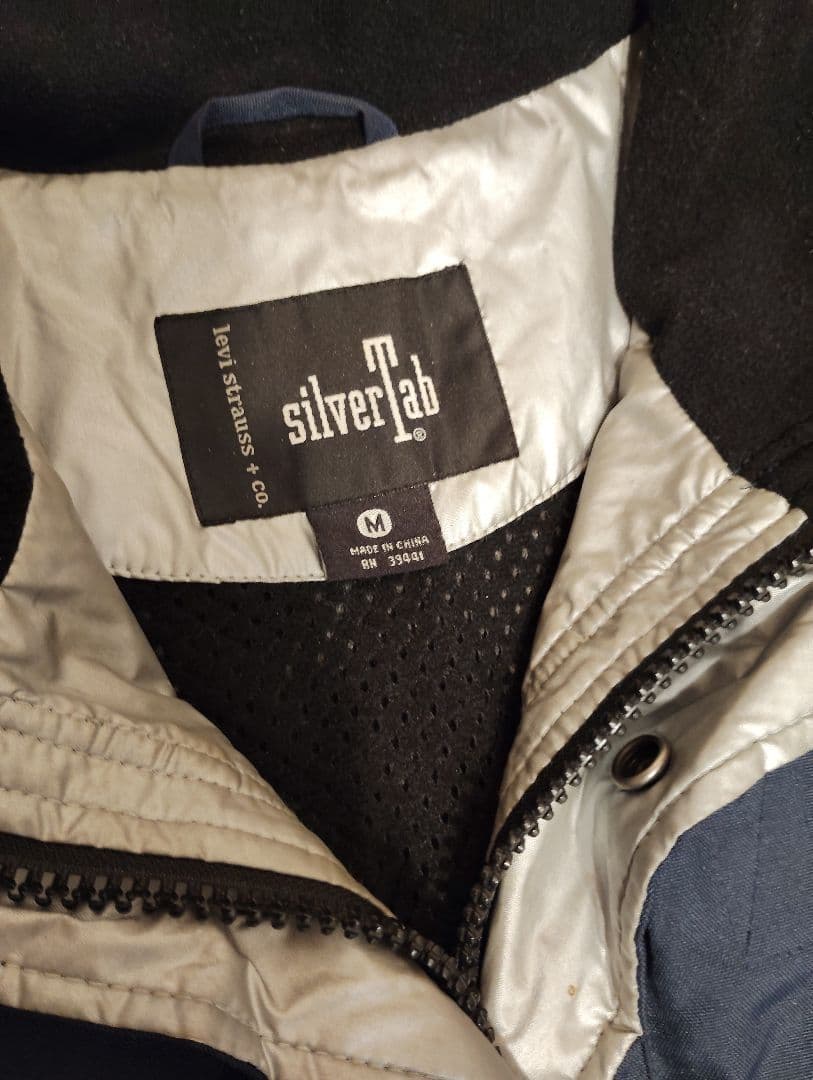 希少LEVI'S SilverTab Jamiroquaiファイヤーマン紺色M