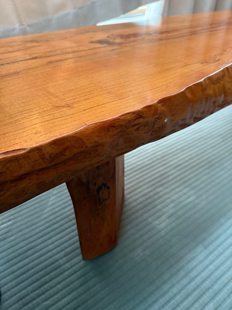 天然板　自然形状テーブル