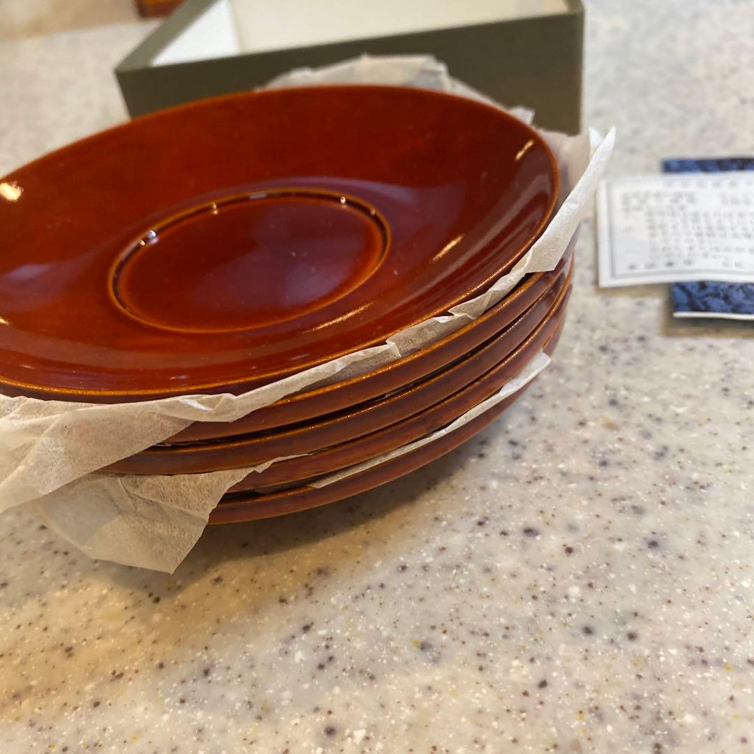 飛騨　春慶塗　持ち手付き三段お重など4種類セット