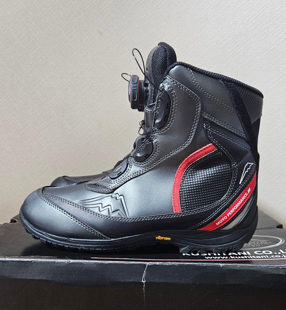 クシタニ　アドーネシューズ　K-4575　26.0　ガンメタル