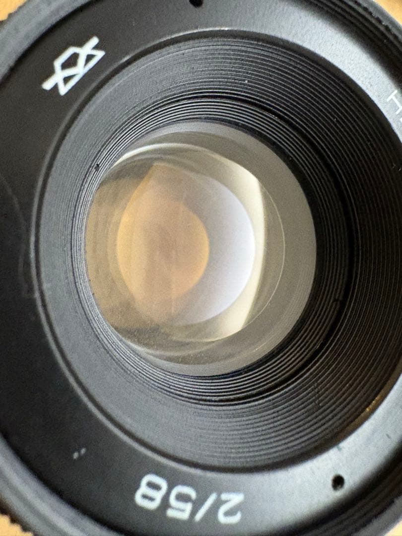 Helios44-2 58mm F2 オールドレンズ アダプター付【Eマウント】