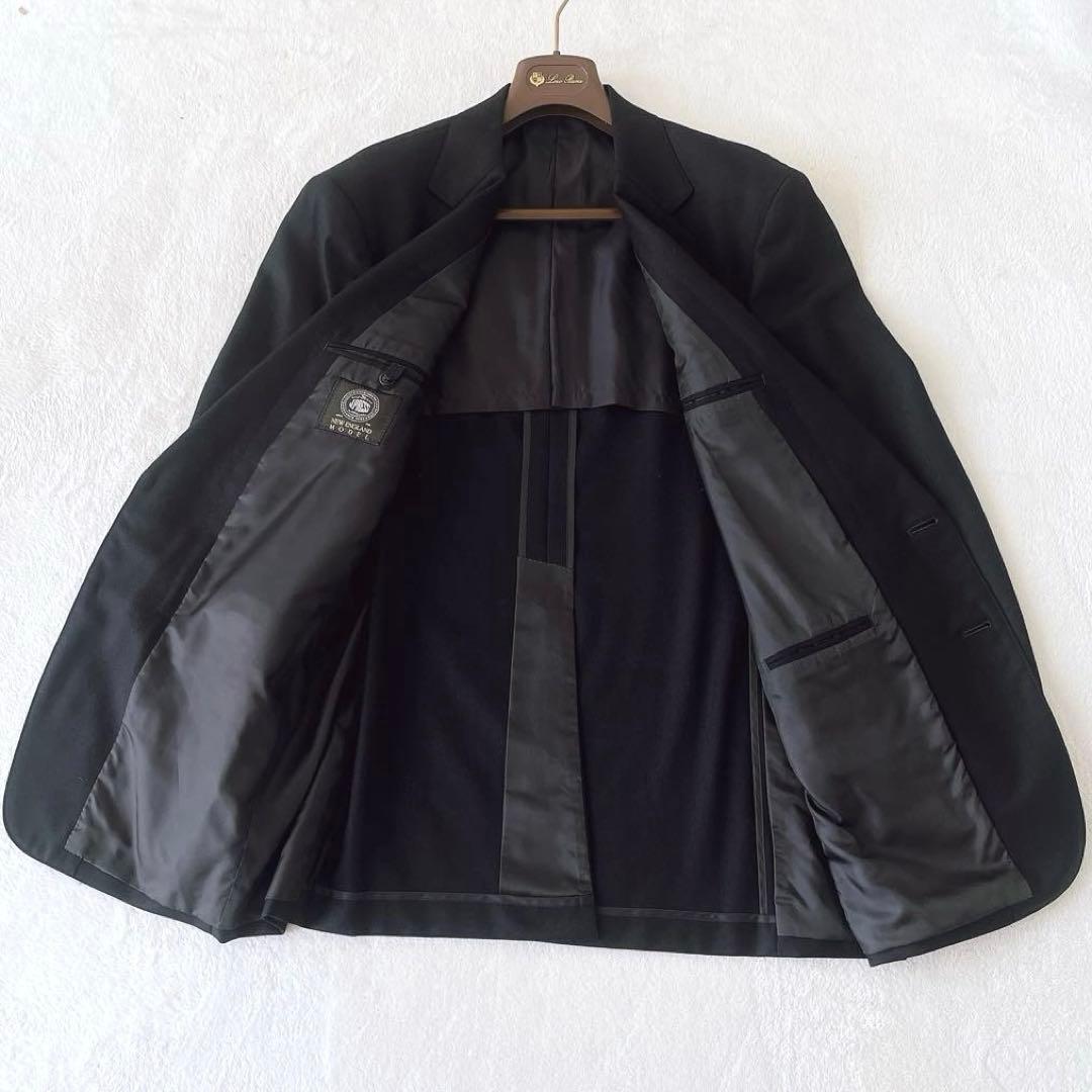 極美品 JPRESS セットアップ 大きいサイズ ネイビー XL相当 ウール