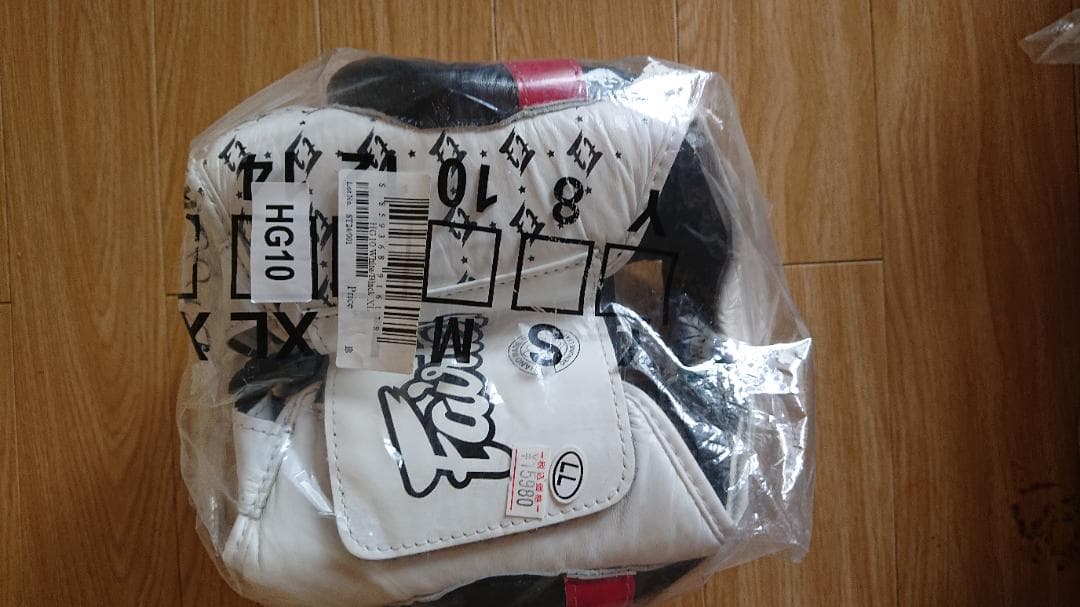 Fairtex ヘッドギア HG10 ホワイト S