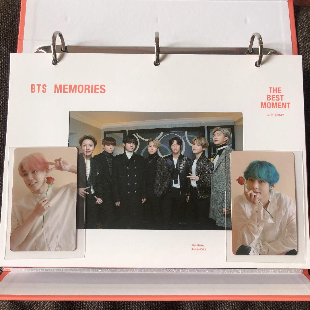 BTS トレカ　ジミン　テヒョン　V JIMIN MEMORIES 2019