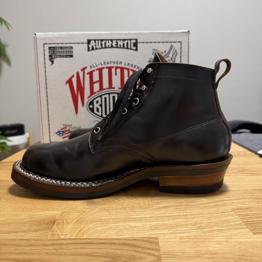 ホワイツ セミドレス ブラック クロムエクセル 9E