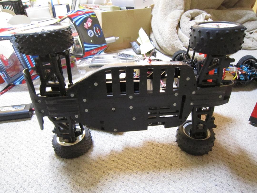 ヴォクシー乗り 動作確認済 1/10 タミヤ グラベルハウンド 4WD