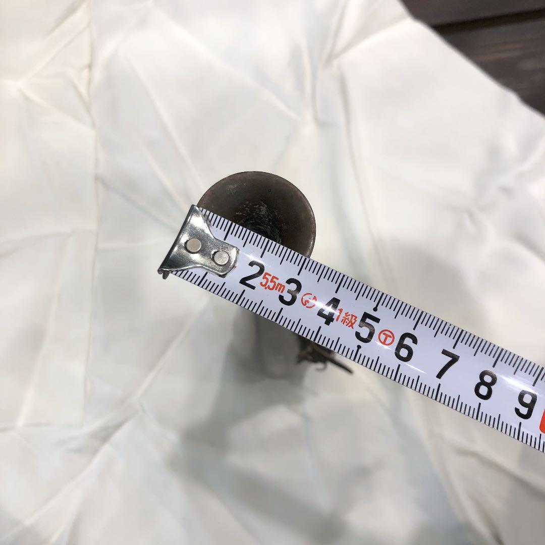 銅製アンティーク昆虫バッタ一輪挿し