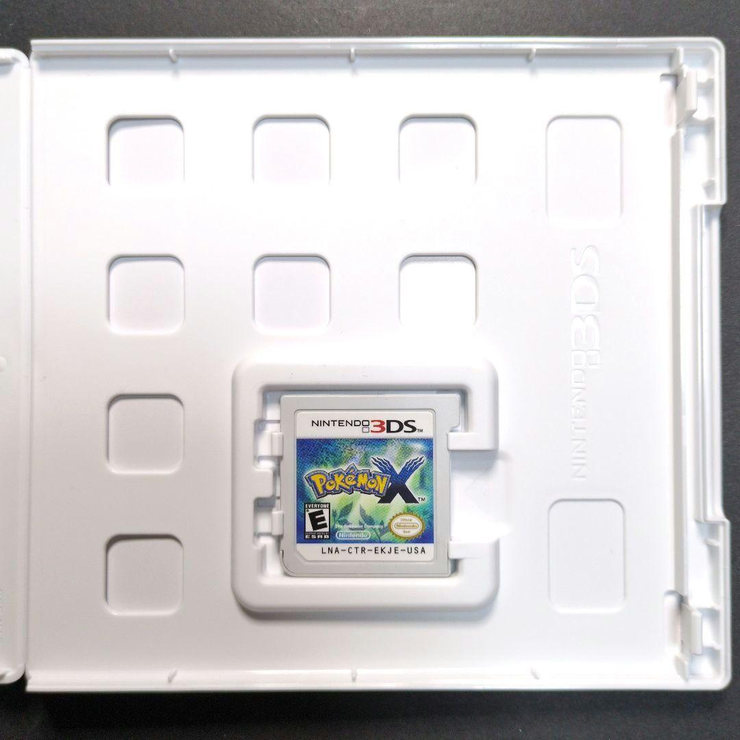 【箱・説明書付き】（北米版）ポケットモンスターX 　動作未確認