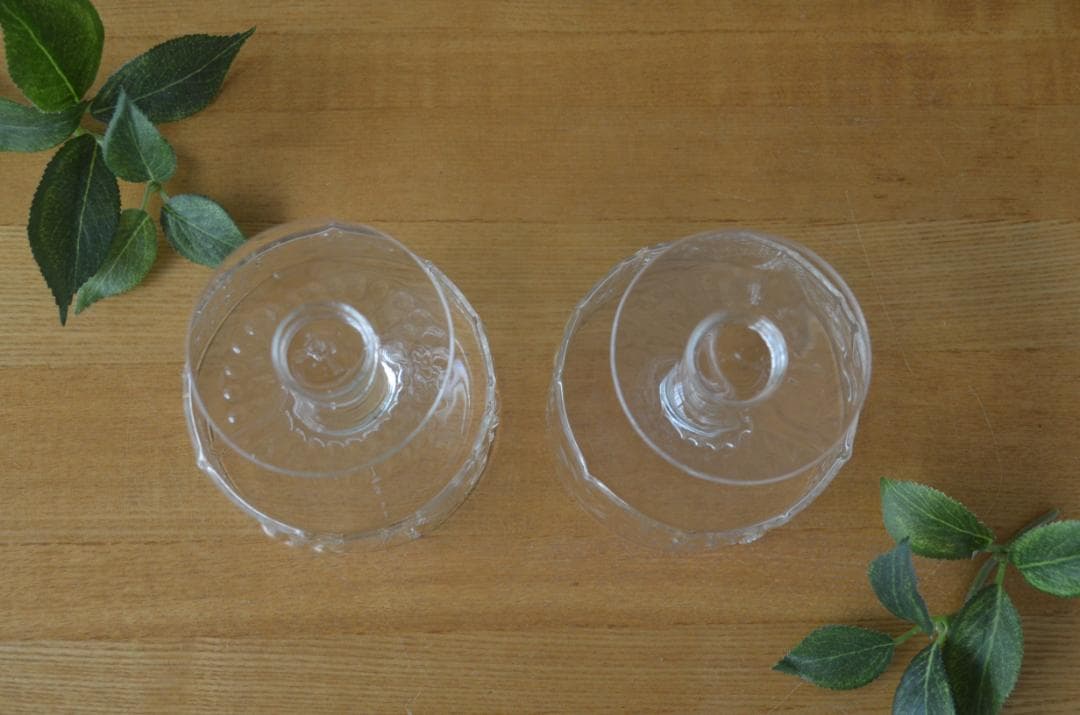 アラビア●フローラ●デザートボウル脚付2セット●Nuutajarvi