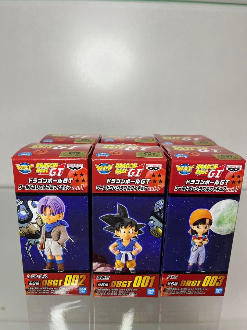 ドラゴンボールGT ワールドコレクタブルフィギュアvol.1 6体コンプセット