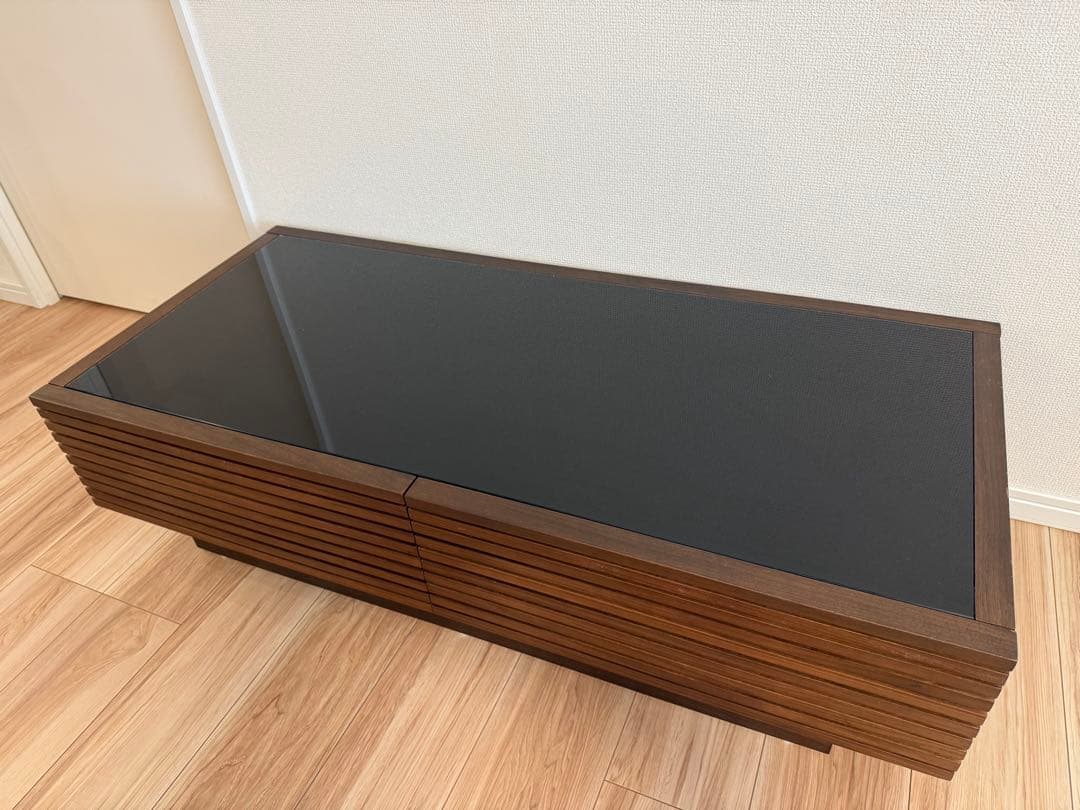 【送料込】収納付きセンターテーブル　アルモニア