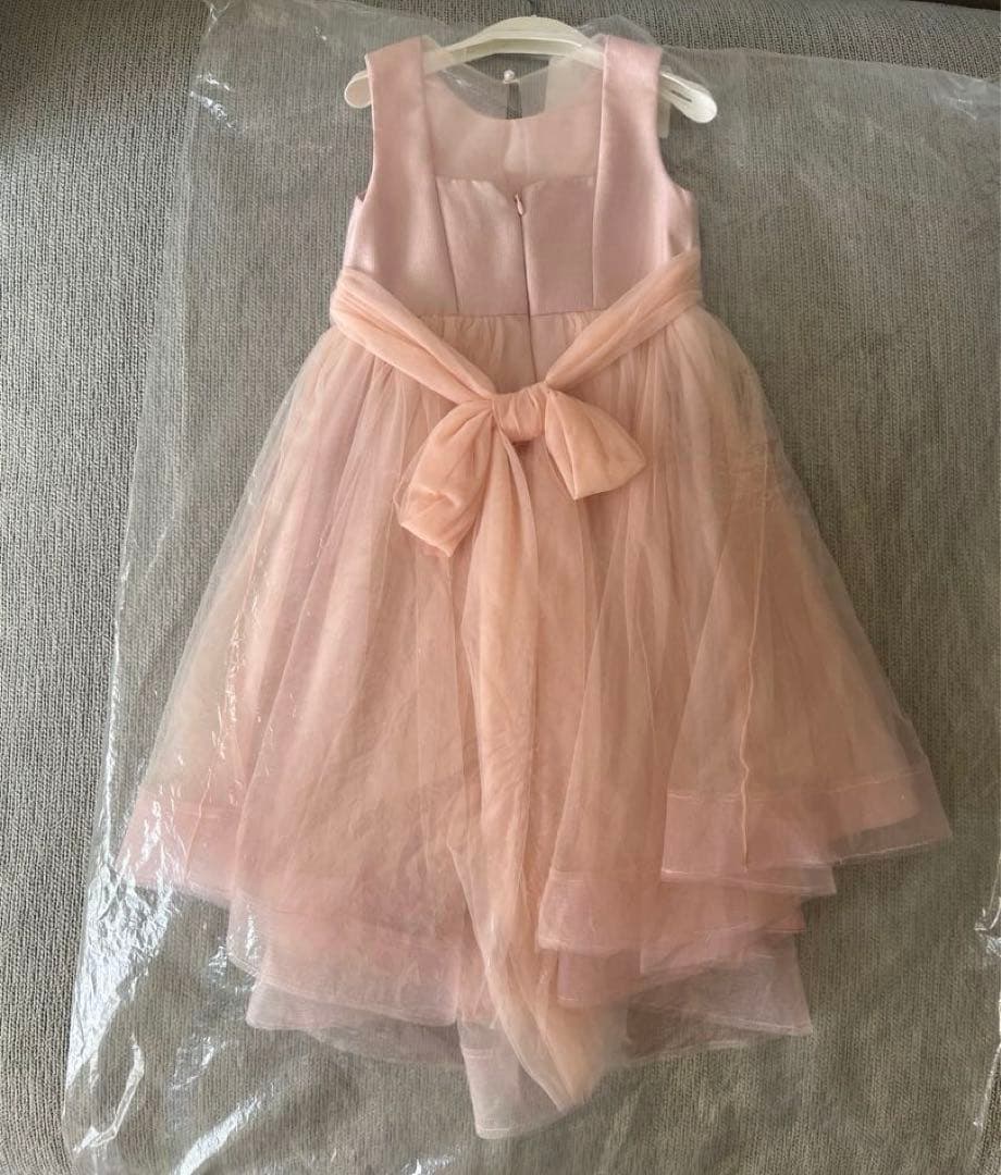 【ABEL & LULA】　アベル＆ルラ　ベビーピンク　ドレス　シフォン