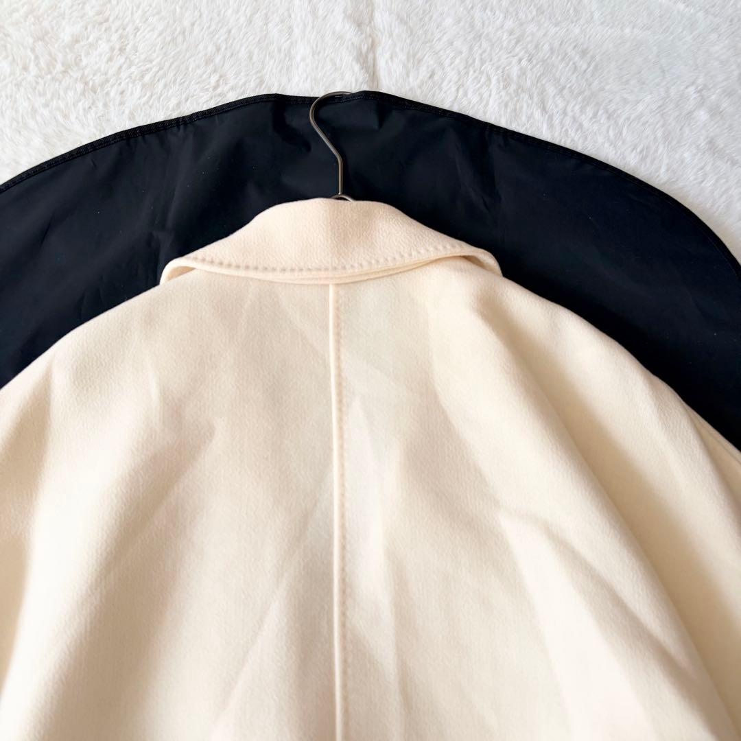 5520 希少✨ マックスマーラ ウールジャケット Pコート ホワイト 38