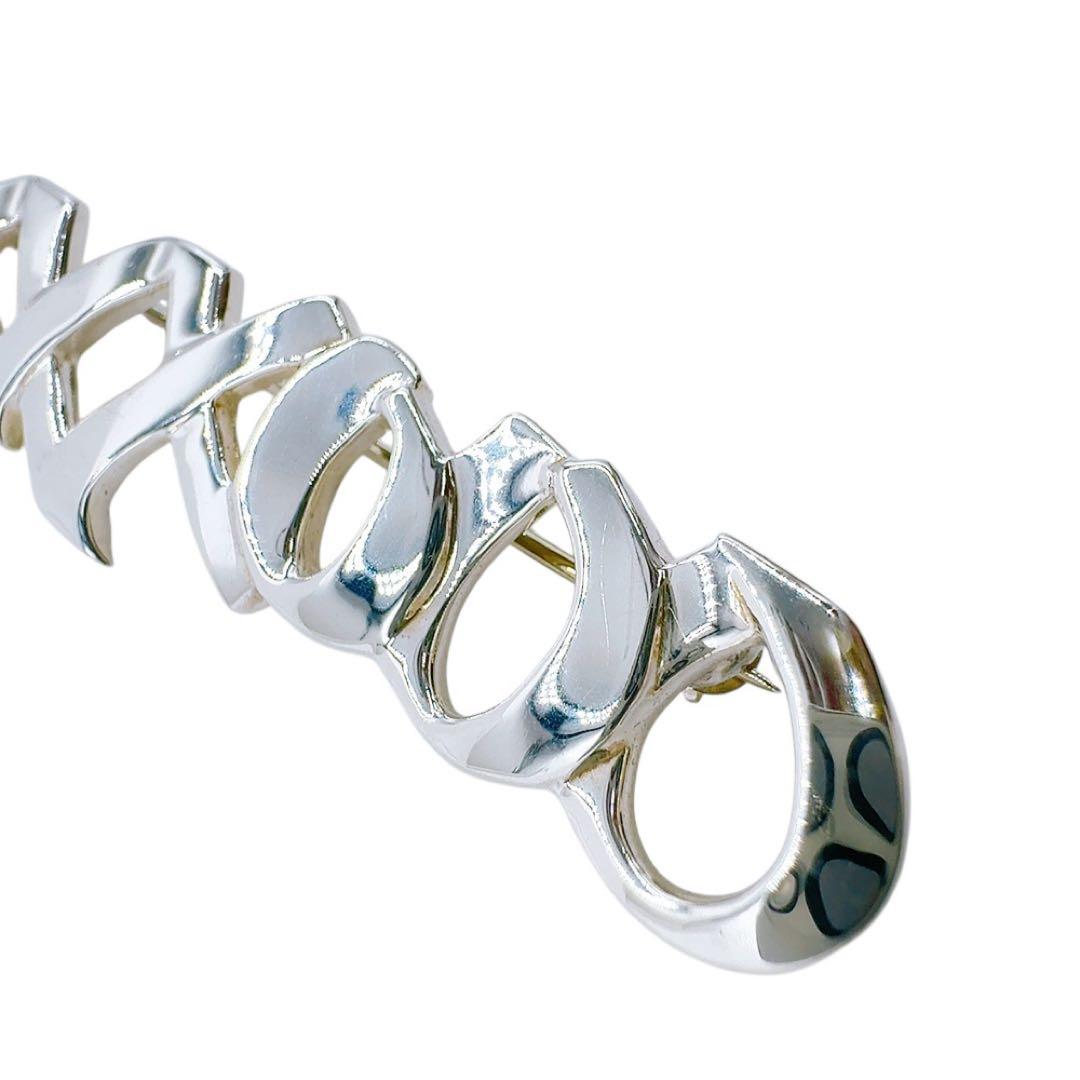 【美品】ティファニー ブローチ ラブ&キス シルバー 925 パロマピカソ 刻印