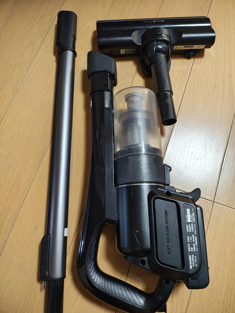 シャープ★掃除機★EC-FR5-B★2021年製★バッテリーの状態良好★10