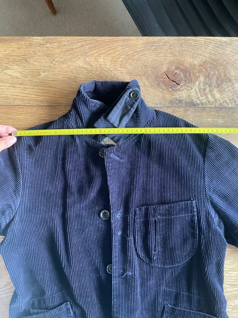  peak ダークネイビー コーデュロイ ジャケット