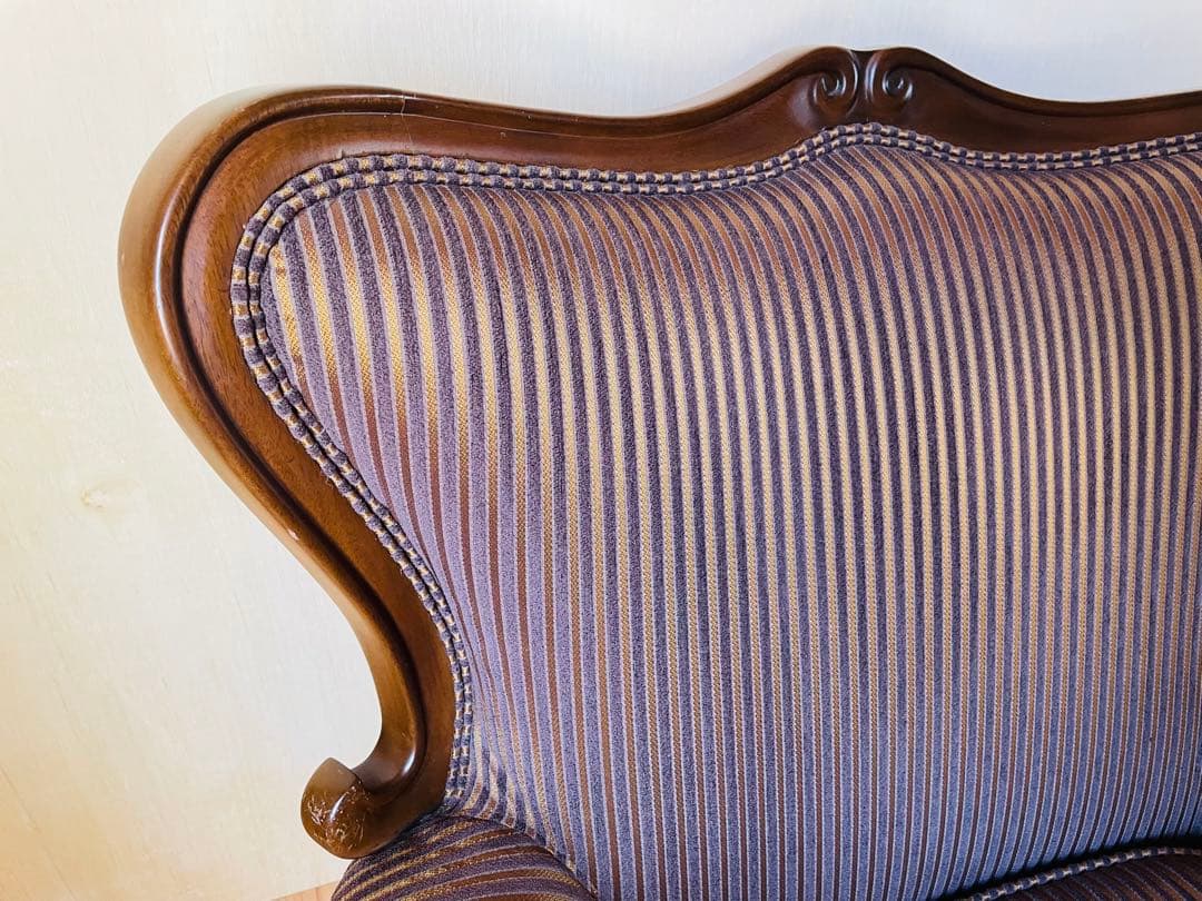 マルニ木工/マキシマム/アンドリュー/アームカバー付き/1人掛けソファ/猫脚②