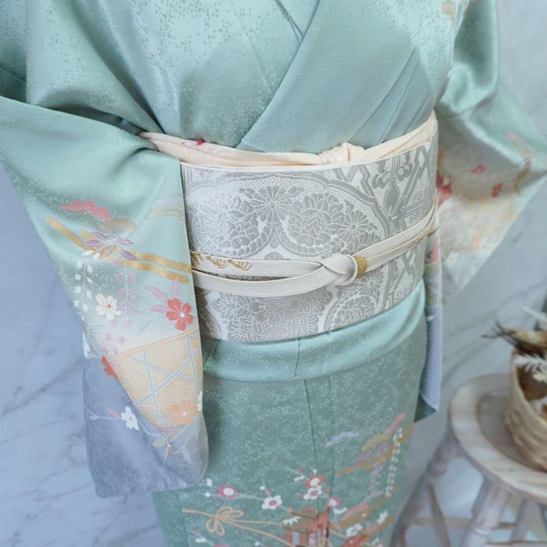 訪問着 フルセットa466七五三　入学式　お宮参り　結婚式