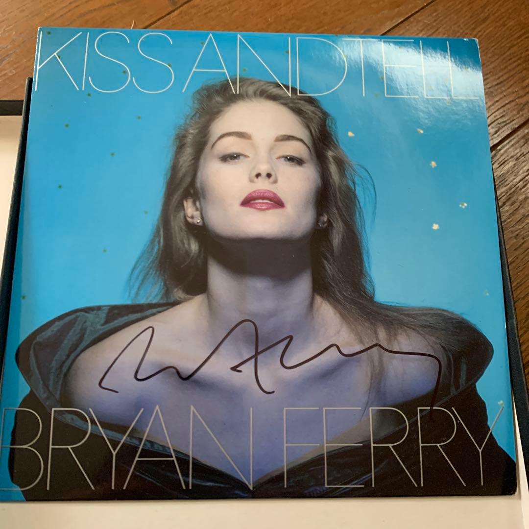 BRYAN FERRY KISS AND TELL 直筆サイン入り限定レコード