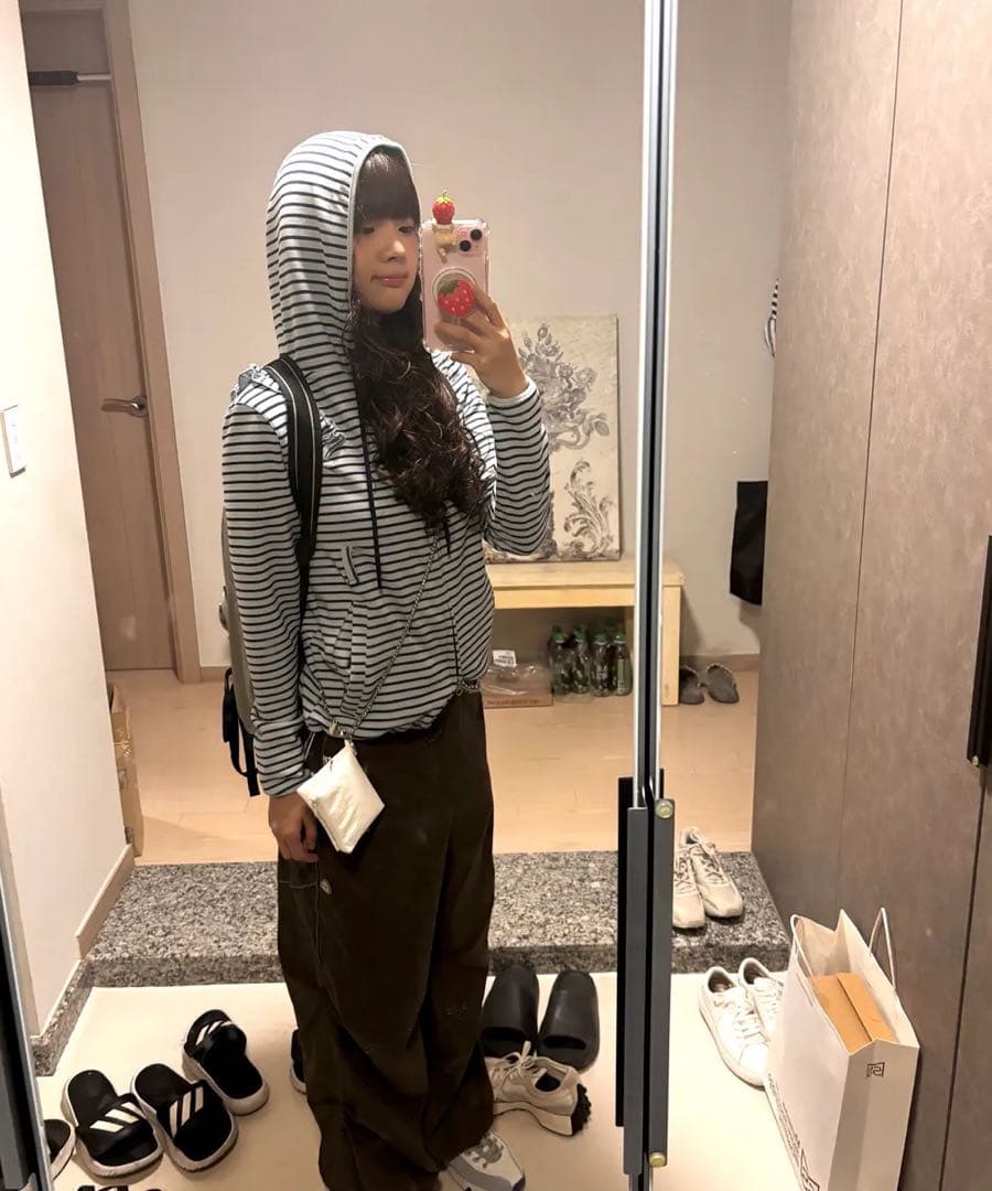 coyseio パンツ Strap Line Pants Grey 2サイズa6