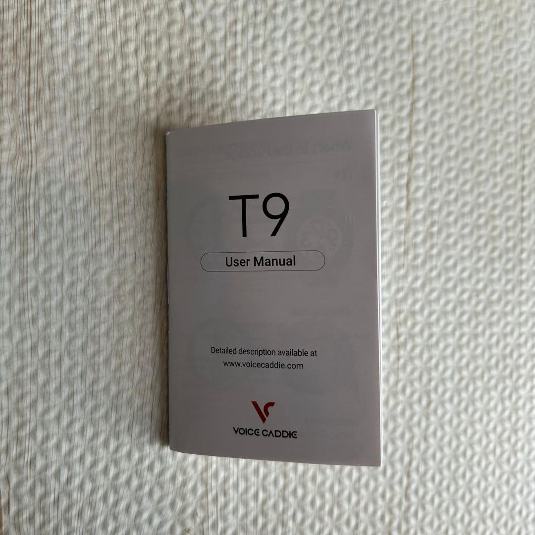 ボイスキャディ　GPSスマートゴルフウォッチ　T9 ブラック