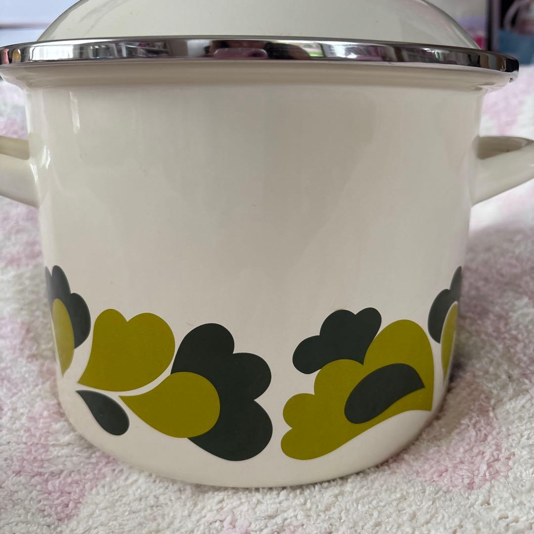 ルクルーゼ ピーコック レア ストックポット　寸胴　深鍋　23センチ