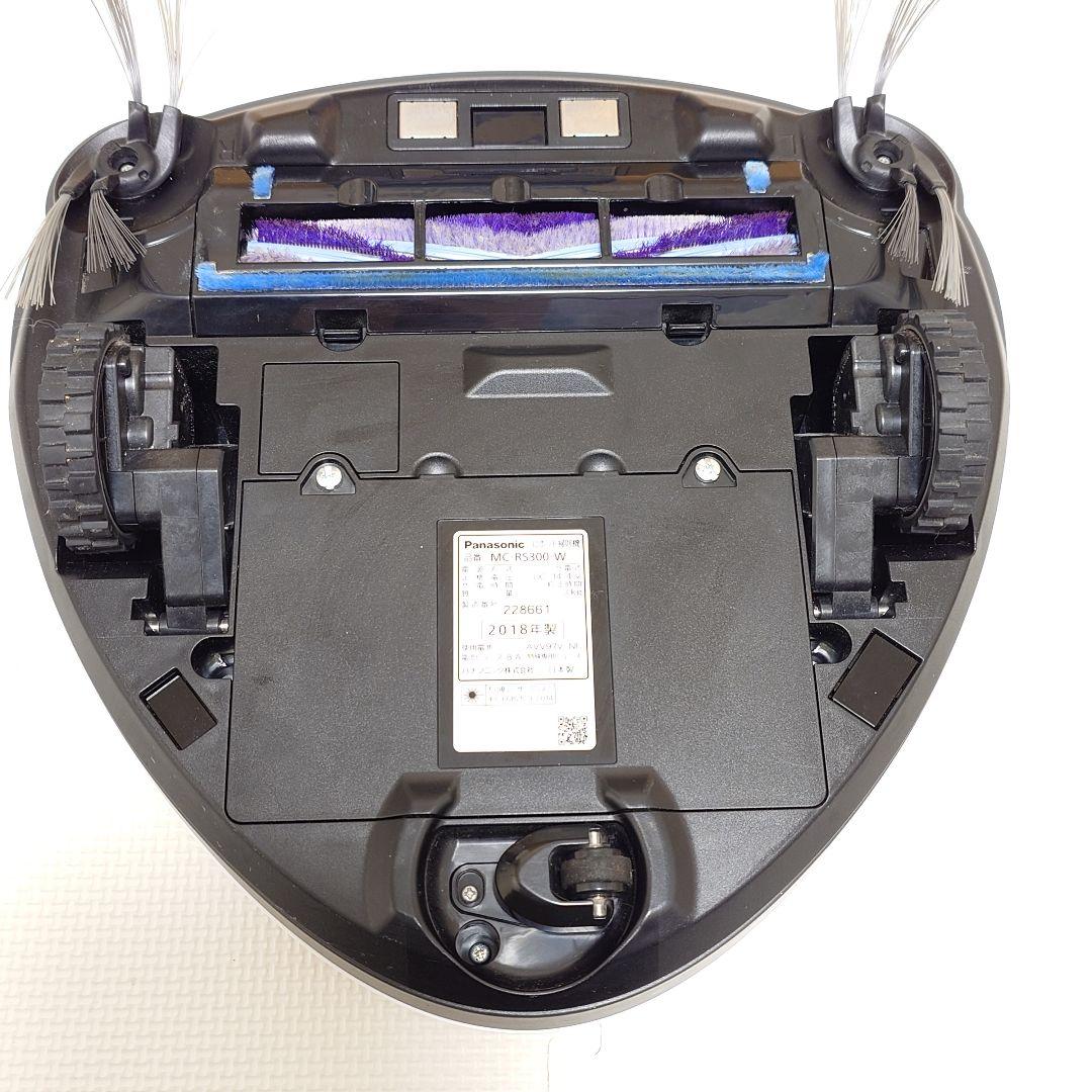 【美品】Panasonic ルーロ MC-RS300-W ロボット掃除機
