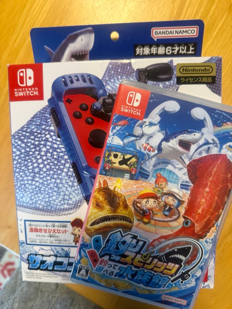 【美品】Nintendo Switch 釣りスピリッツ水族館&サオコンセット
