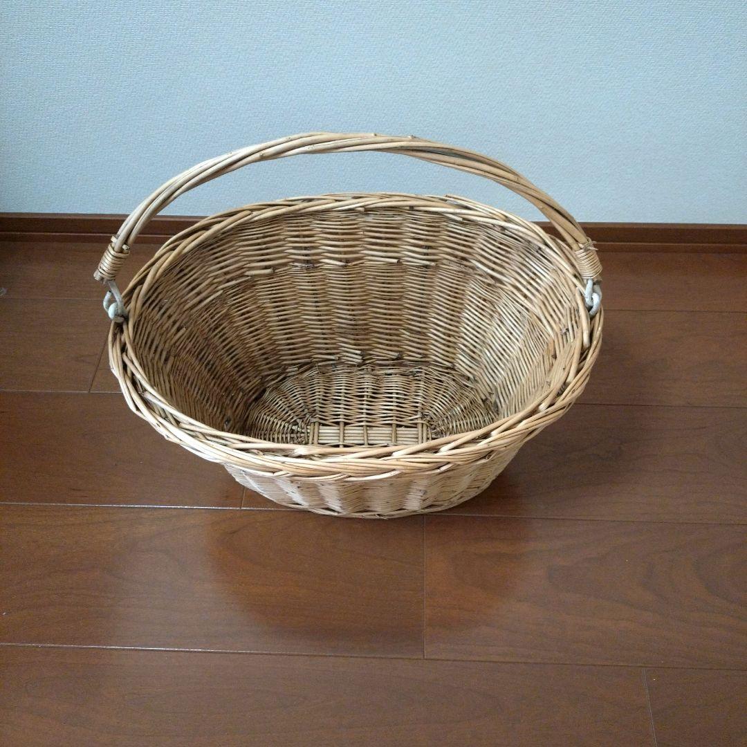 バスケット　ラタン　カゴサイズ色々まとめ売り10点セット