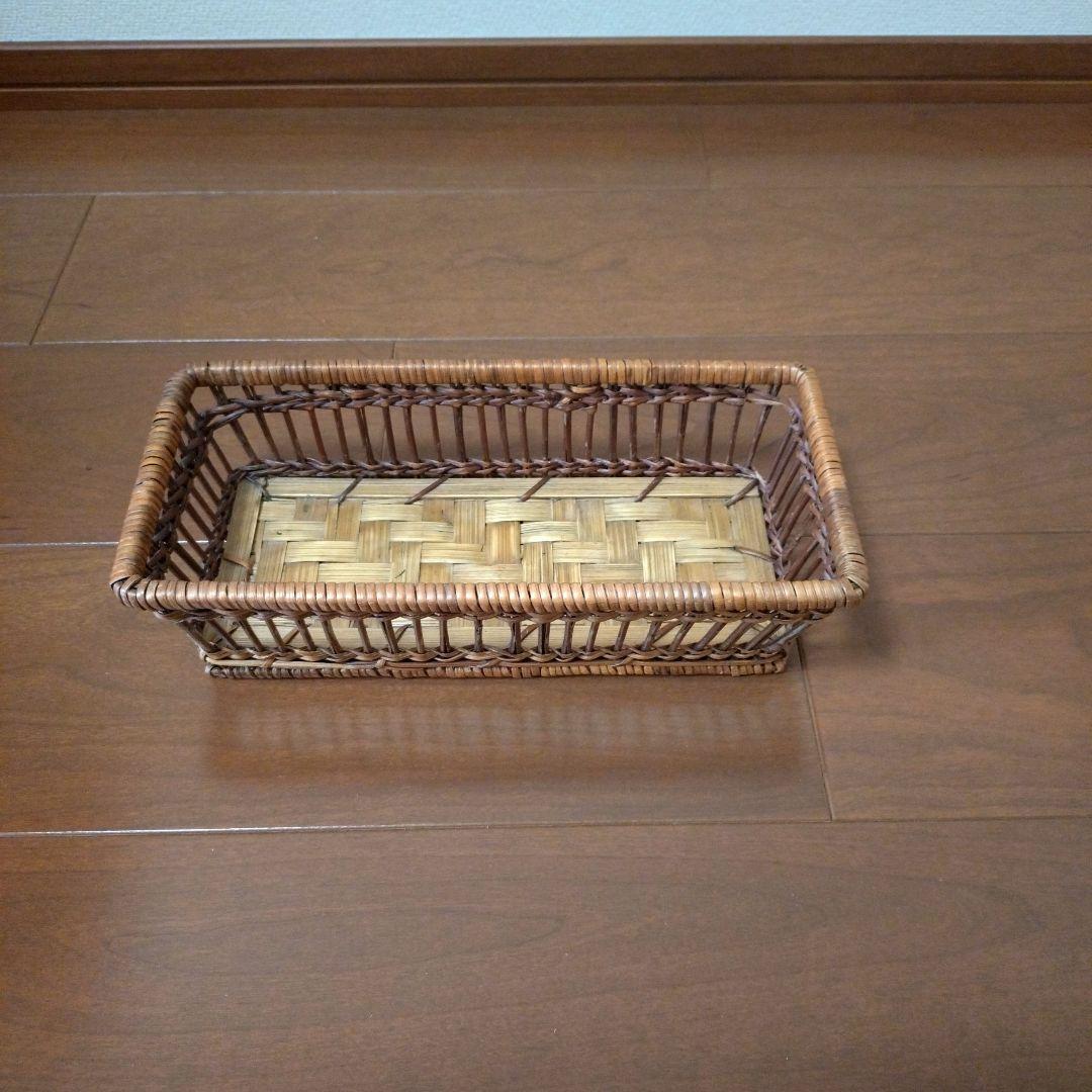 バスケット　ラタン　カゴサイズ色々まとめ売り10点セット