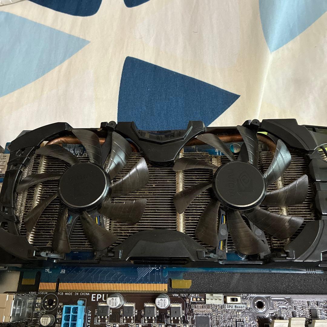 ジャンクP8H77-V Core i5-3570 RAM16gb gtx660