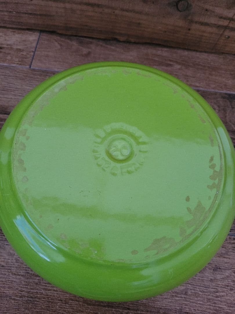 LE CREUSET ルクルーゼ 両手鍋 ココットロンド 20 グリーン